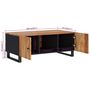 Voir la diapositive 6 : VIDAXL Table basse 100x54x40 cm bois d'acacia solide et d'ingenierie