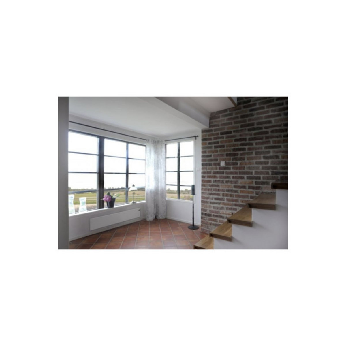  Radiateur électrique ADAX - Blanc - 600 W - 870x200x90mm - Neo Basic NL06 KDT