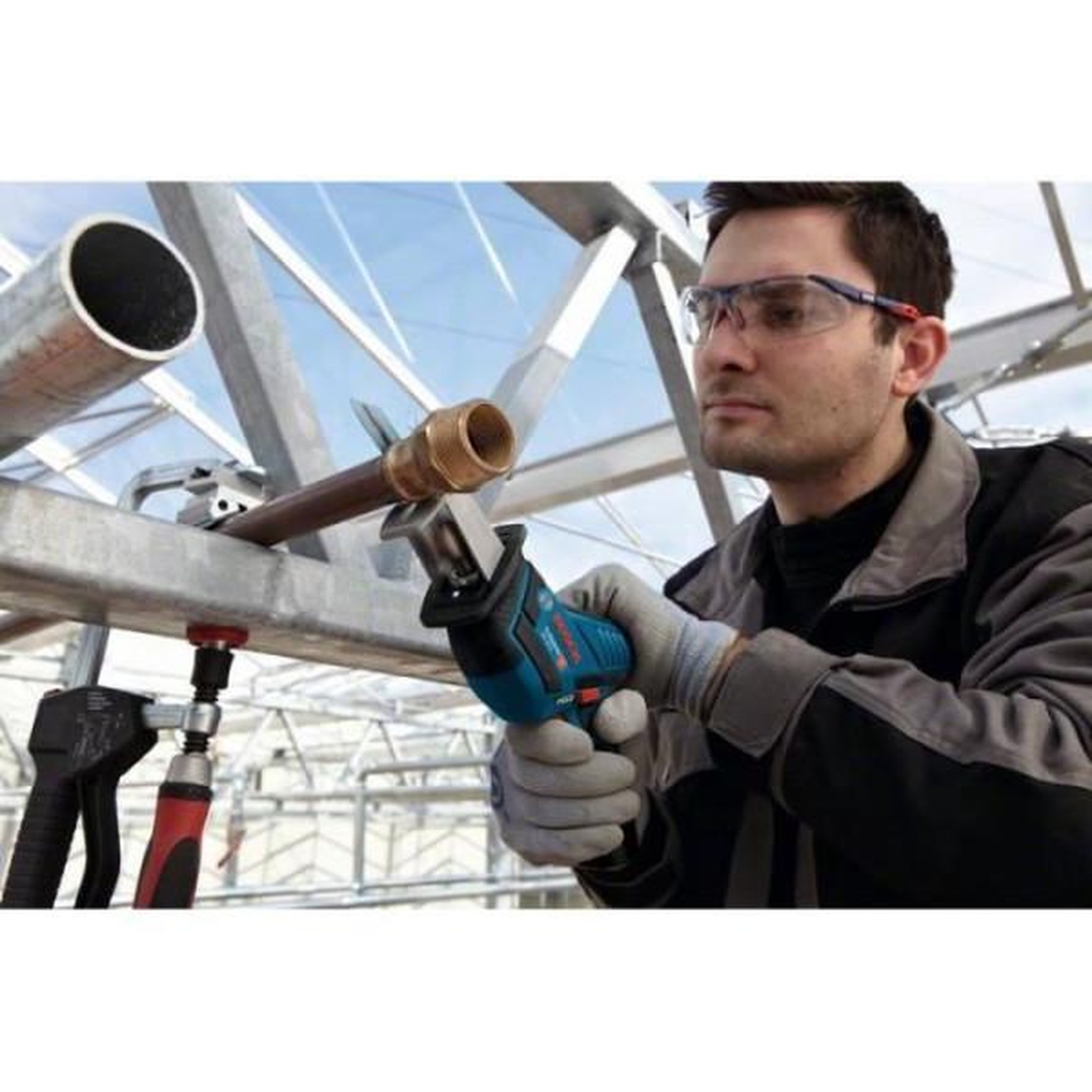 Voir la diapositive 3 : Bosch Professional Scie sabre 12V GSA 12V-14 Professional (sans batterie ni chargeur) en coffret L-Boxx - BOSCH - 060164L905