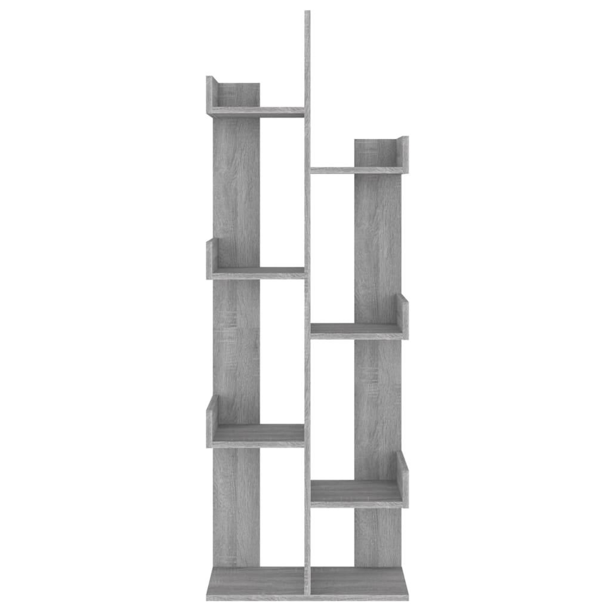 Voir la diapositive 3 : VIDAXL Bibliotheque 48x25,5x140 cm Sonoma gris Bois d'ingenierie