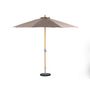 Voir la diapositive 5 : HESPERIDE Parasol droit rond Tinaei Taupe - 3 m - Hespéride