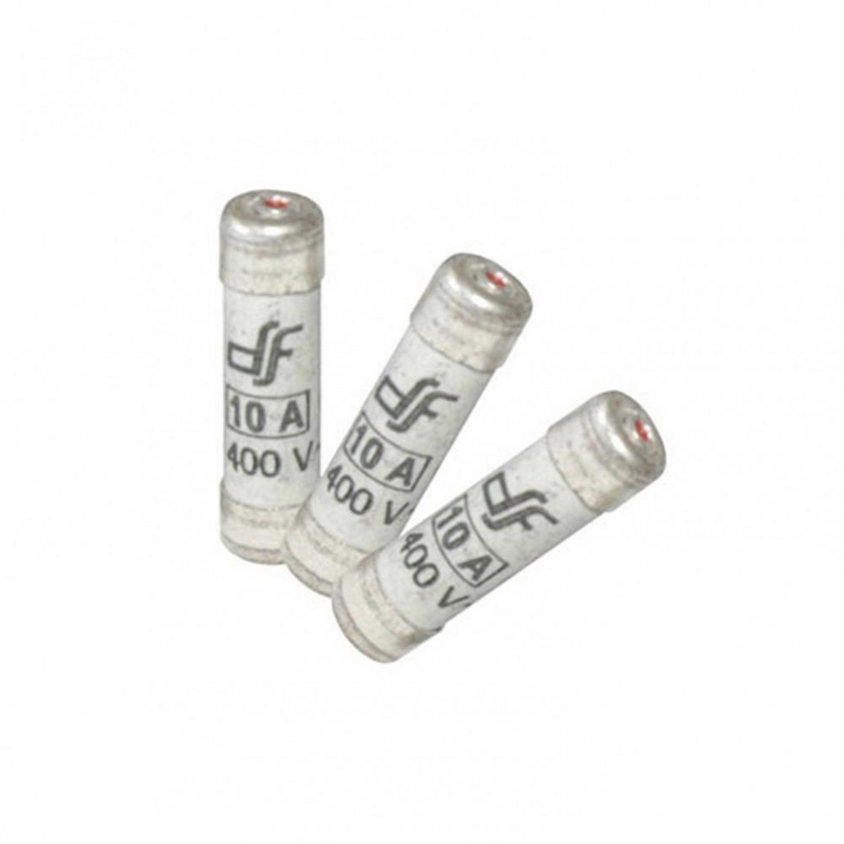 CENTRALE BRICO Lot de 3 fusibles céramique 10 A, 8.5 x 31.5 mm