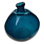 ATMOSPHERA Vase Rond en Verre Recyclé  Ballon  33cm Orage