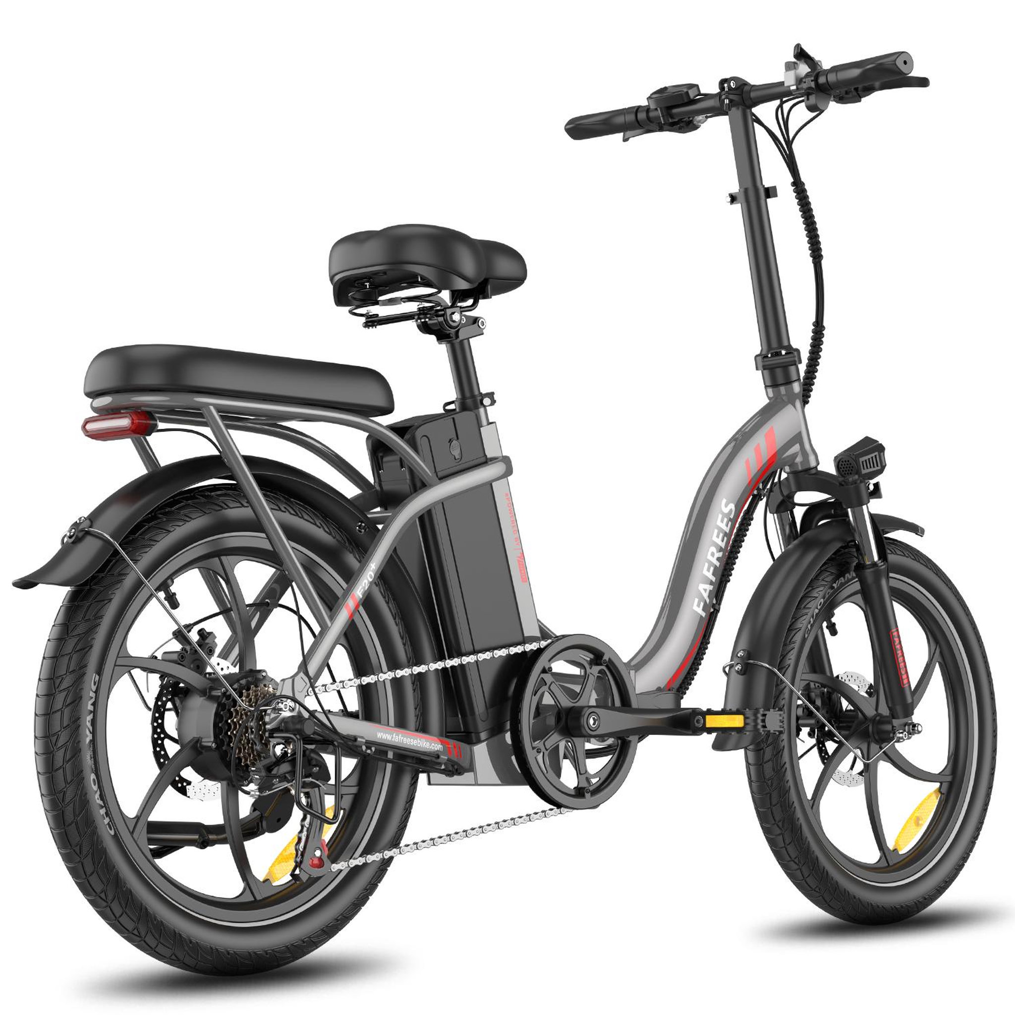 Voir la diapositive 6 : FAFREES Vélo électrique pliable urbain fafrees f20+
