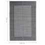 Voir la diapositive 6 : VIDAXL Tapis d'exterieur ARAKIL Noir 140x200 cm PP