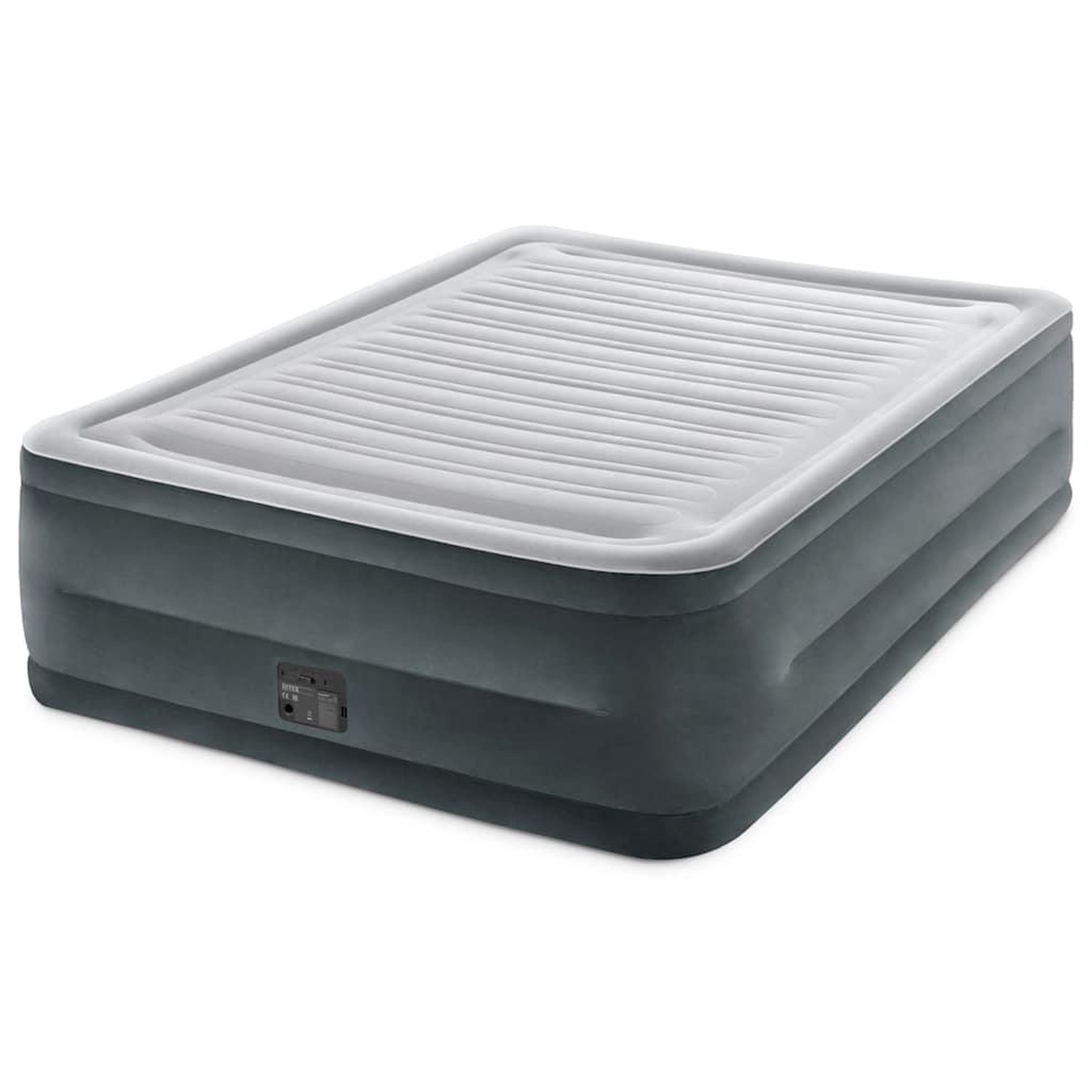 Voir la diapositive 1 : INTEX Intex Matelas gonflable Dura-Beam Deluxe Comfort Plush Reine 56 cm