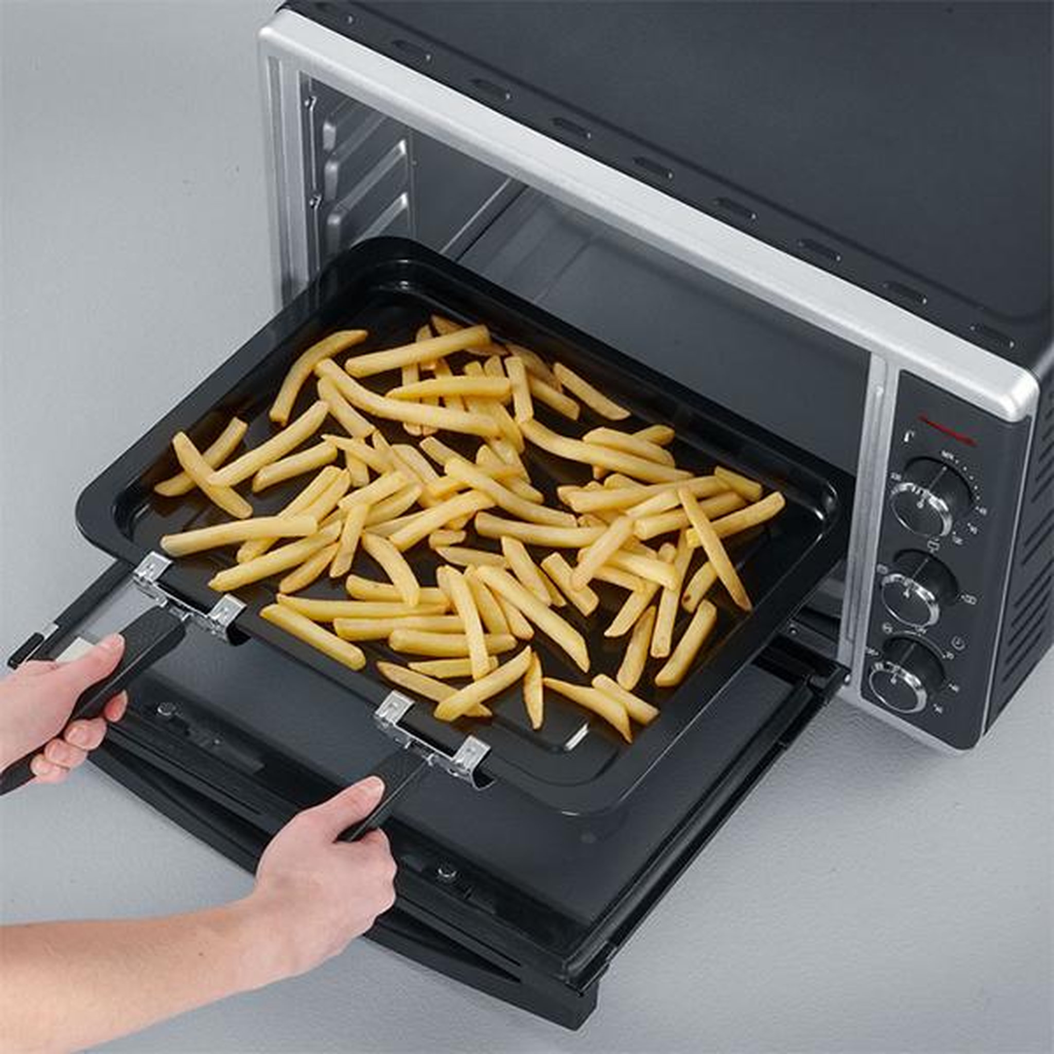 Voir la diapositive 5 : SEVERIN Four chaleur tournante 42l 1800w + tourne-broches - TO2058