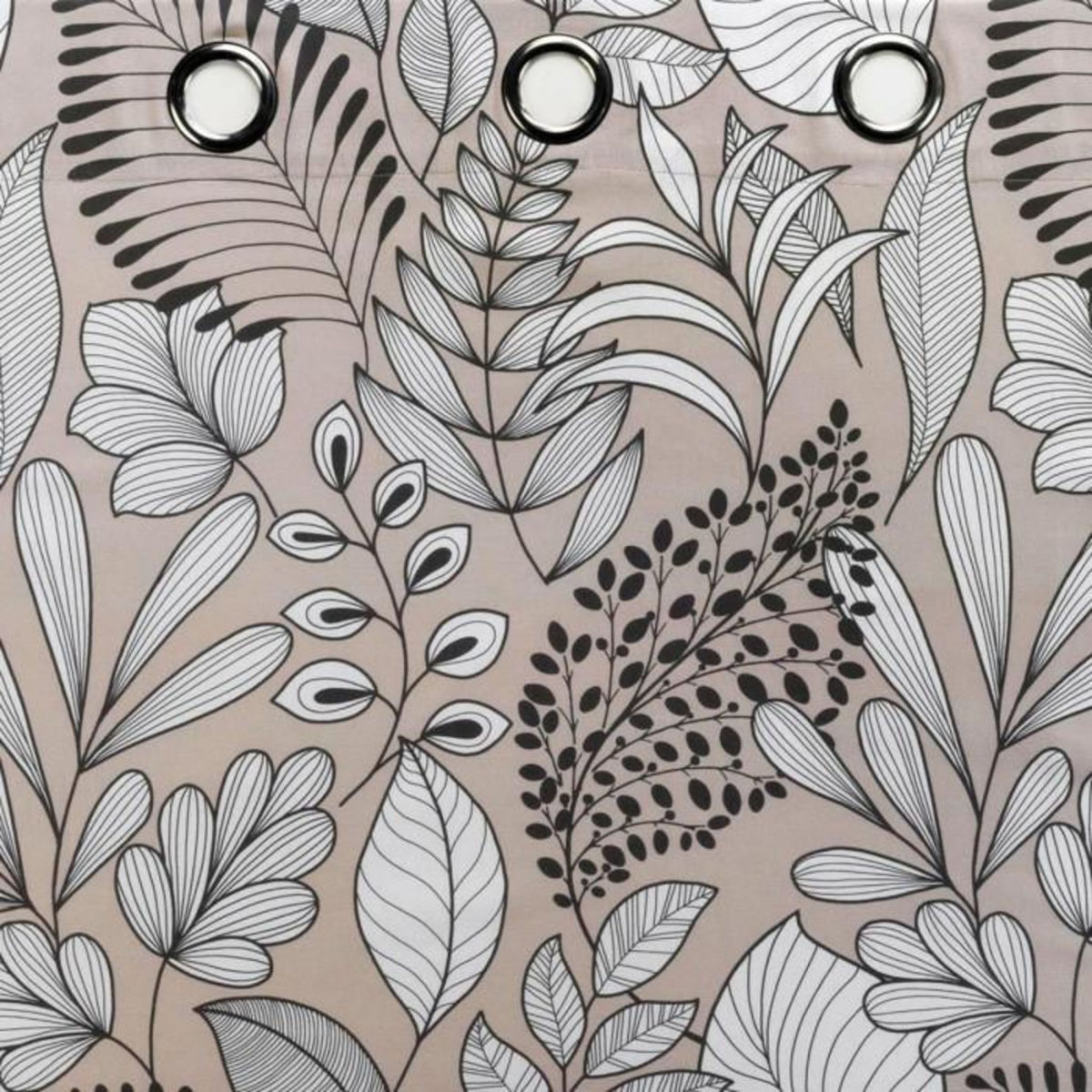 Paris Prix Rideau à Œillets Imprimé  Panabel  140x240cm Naturel