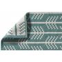Voir la diapositive 2 : GUY LEVASSEUR Tapis de bain en coton fantaisie vert 50x80cm