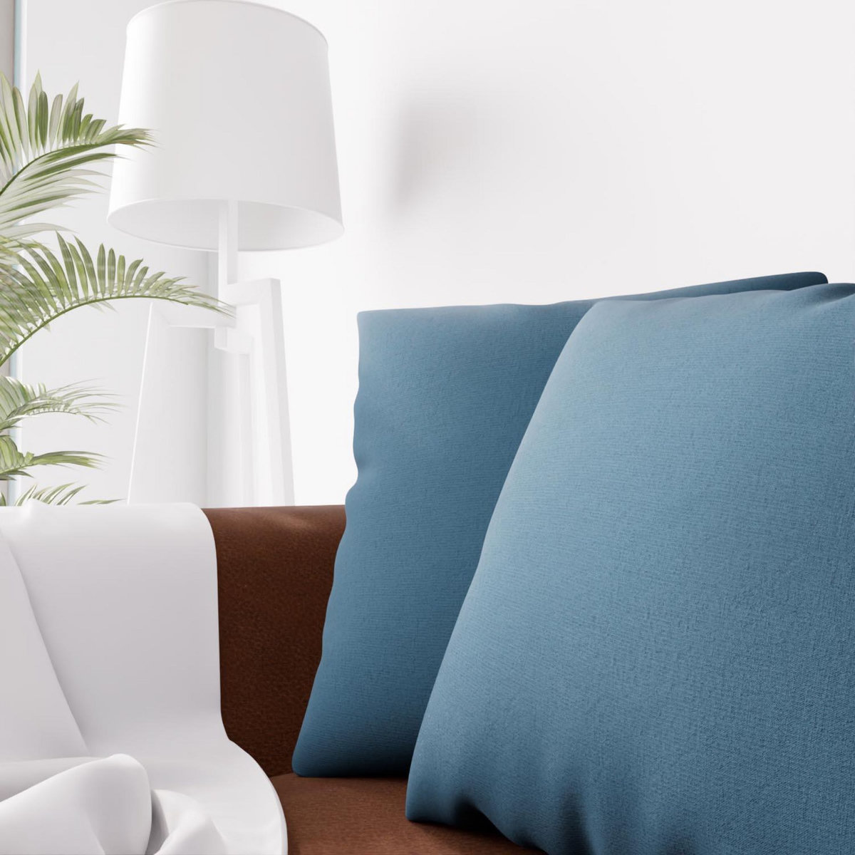 SOLEIL D'OCRE Coussin décoratif 45x45 cm Eclipse, par Soleil d'ocre