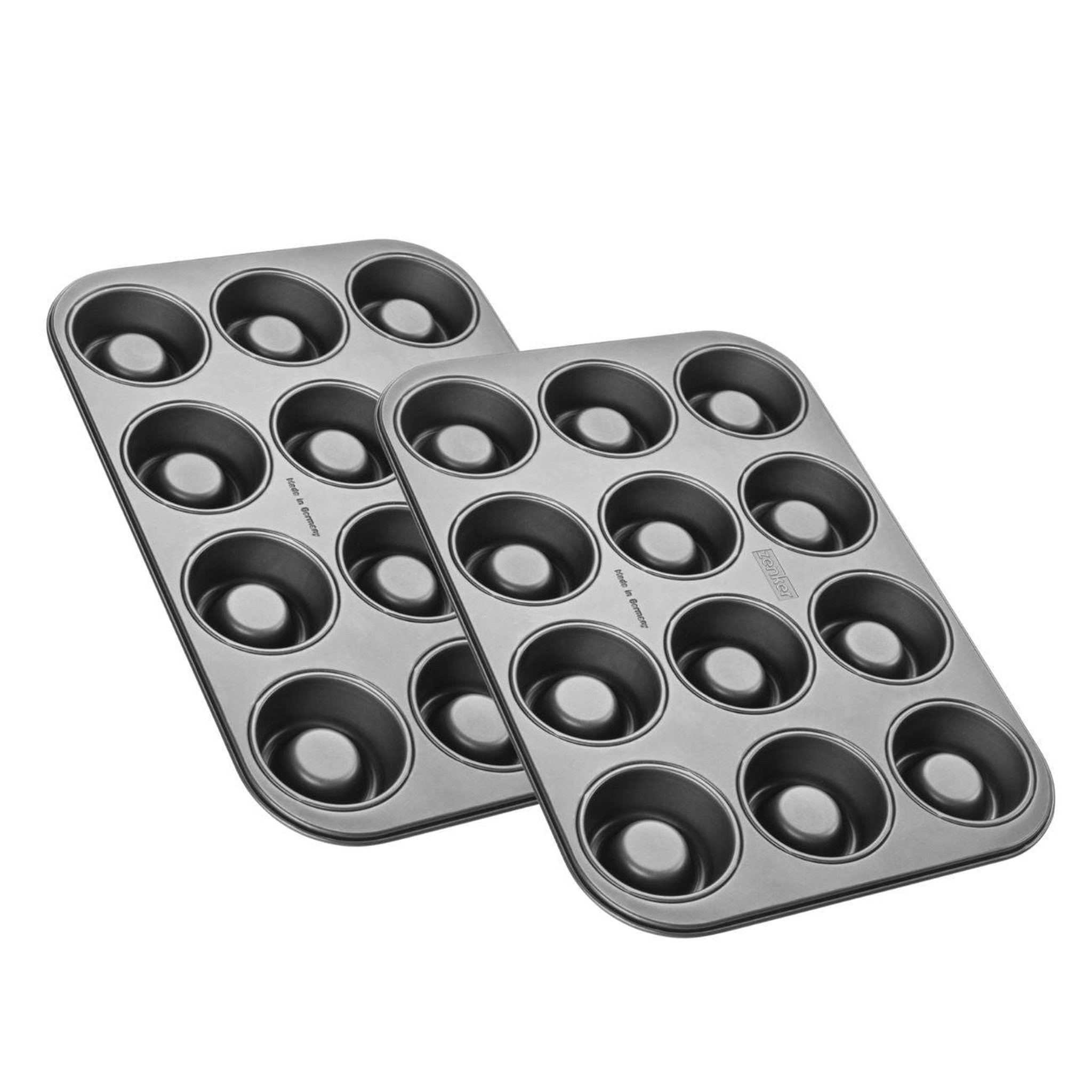 ZENKER Ensemble de 2 moules pour 24 babas au rhum zenker spécial créative