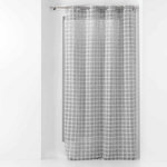 Paris Prix Rideau Voilage à Œillets  Karrona  140x240cm Anthracite