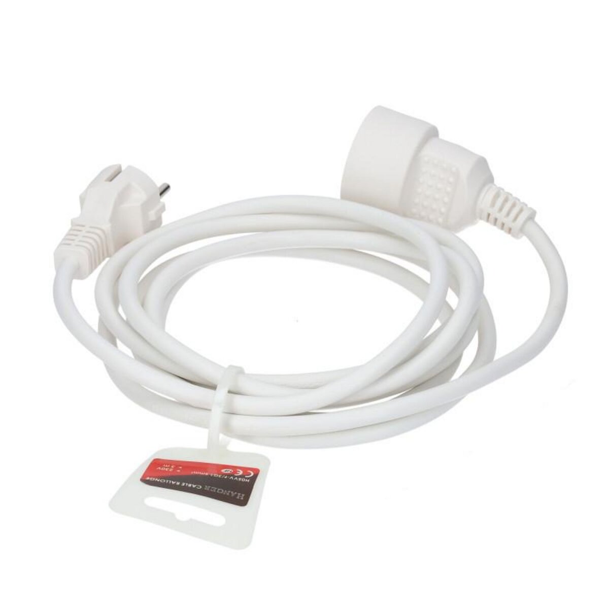 Shiny Hanger Câble rallonge 3m H05VV F 3G 1,5mm² HANGER 200005