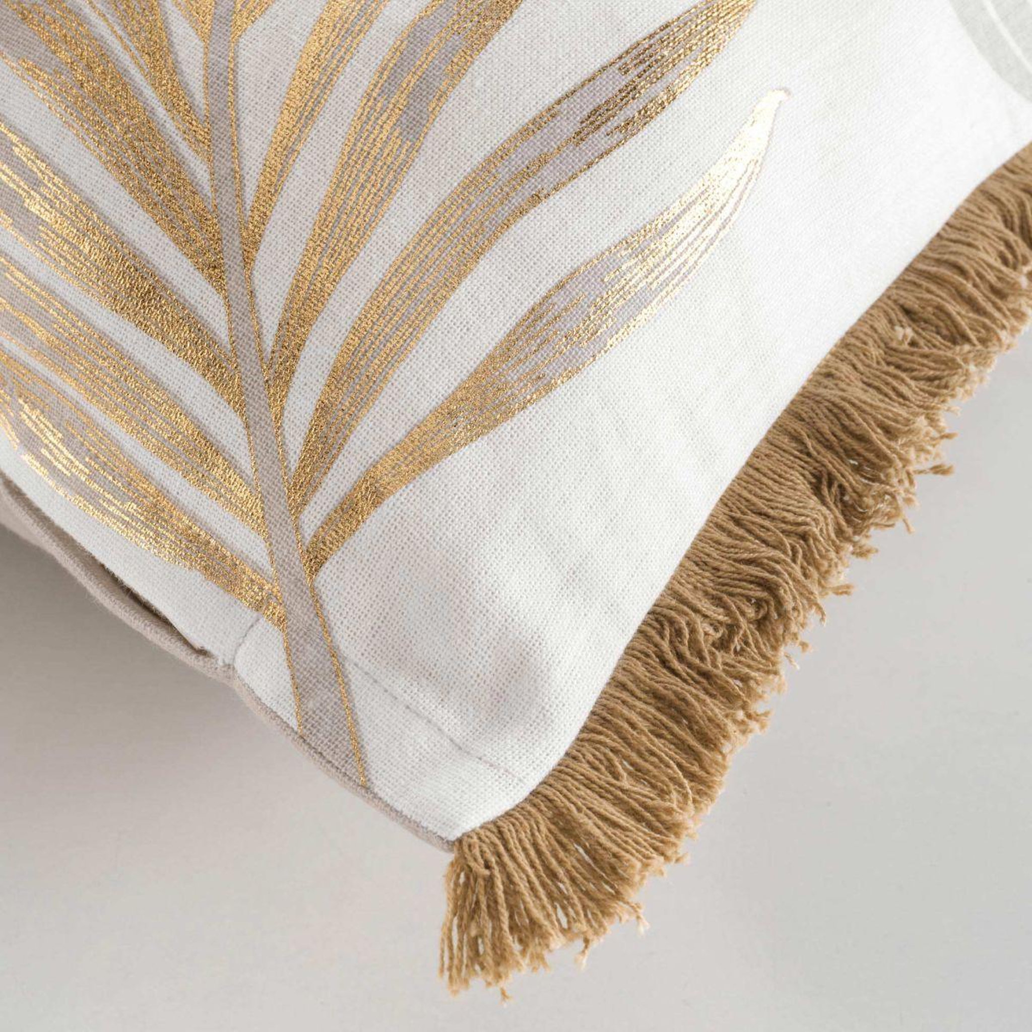 Voir la diapositive 3 : Douceur d'Intérieur Coussin déco imprimé  melisse  50x50cm multicolore