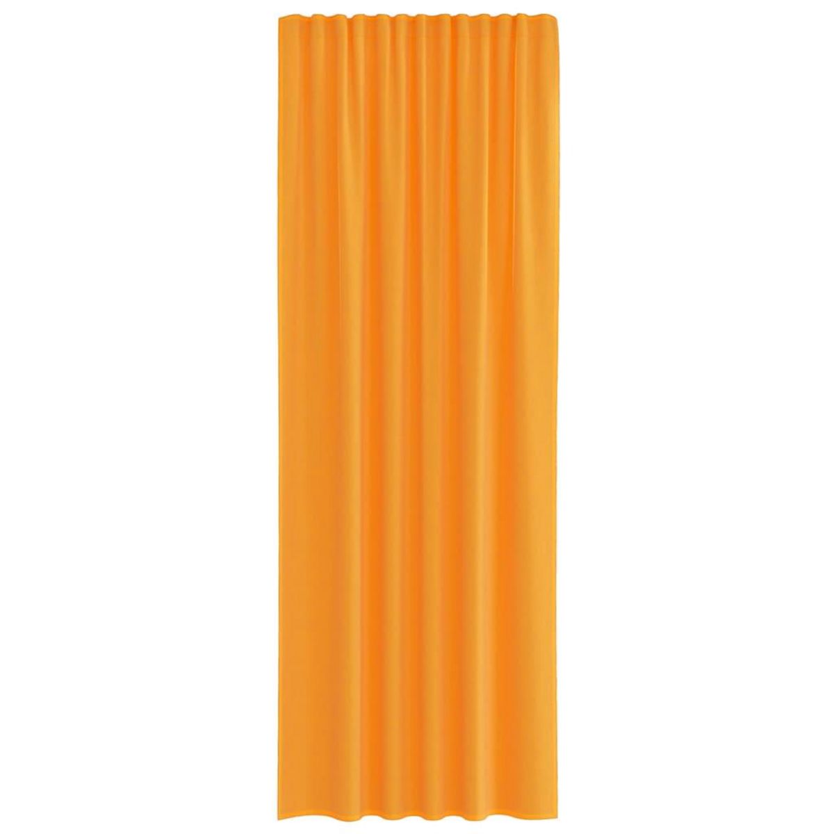 VIDAXL Rideaux en voile avec boucles 2 pcs orange 140x260 cm