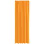 Voir la diapositive 4 : VIDAXL Rideaux en voile avec boucles 2 pcs orange 140x260 cm