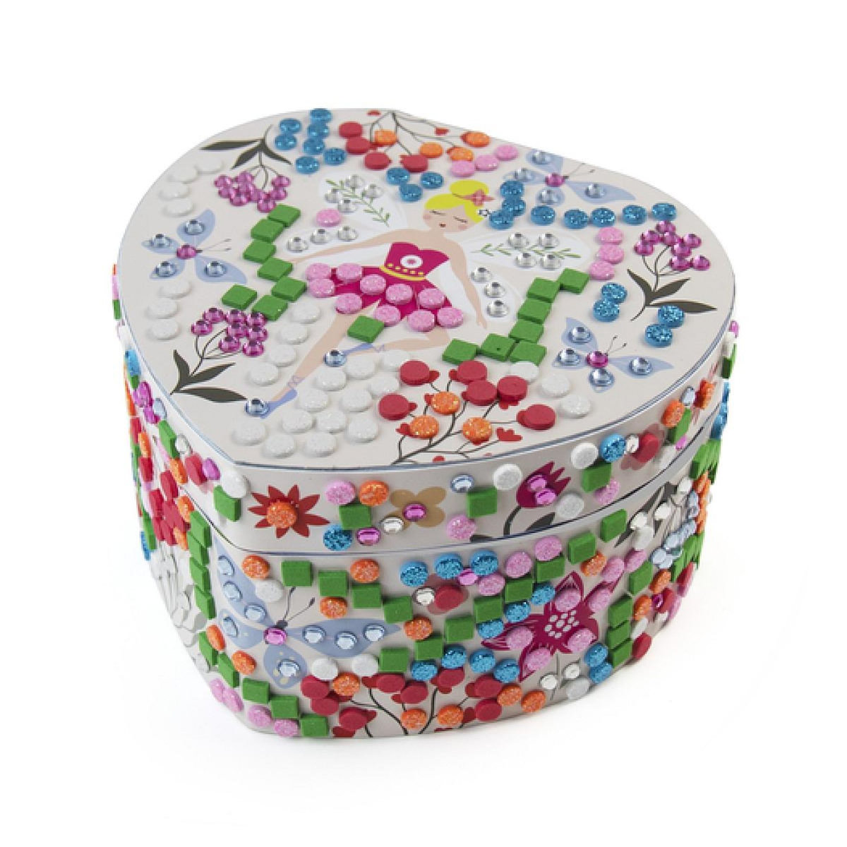 Au Sycomore Stick'n Fun - 3D Mosaïques - Boite a Musique Cœur