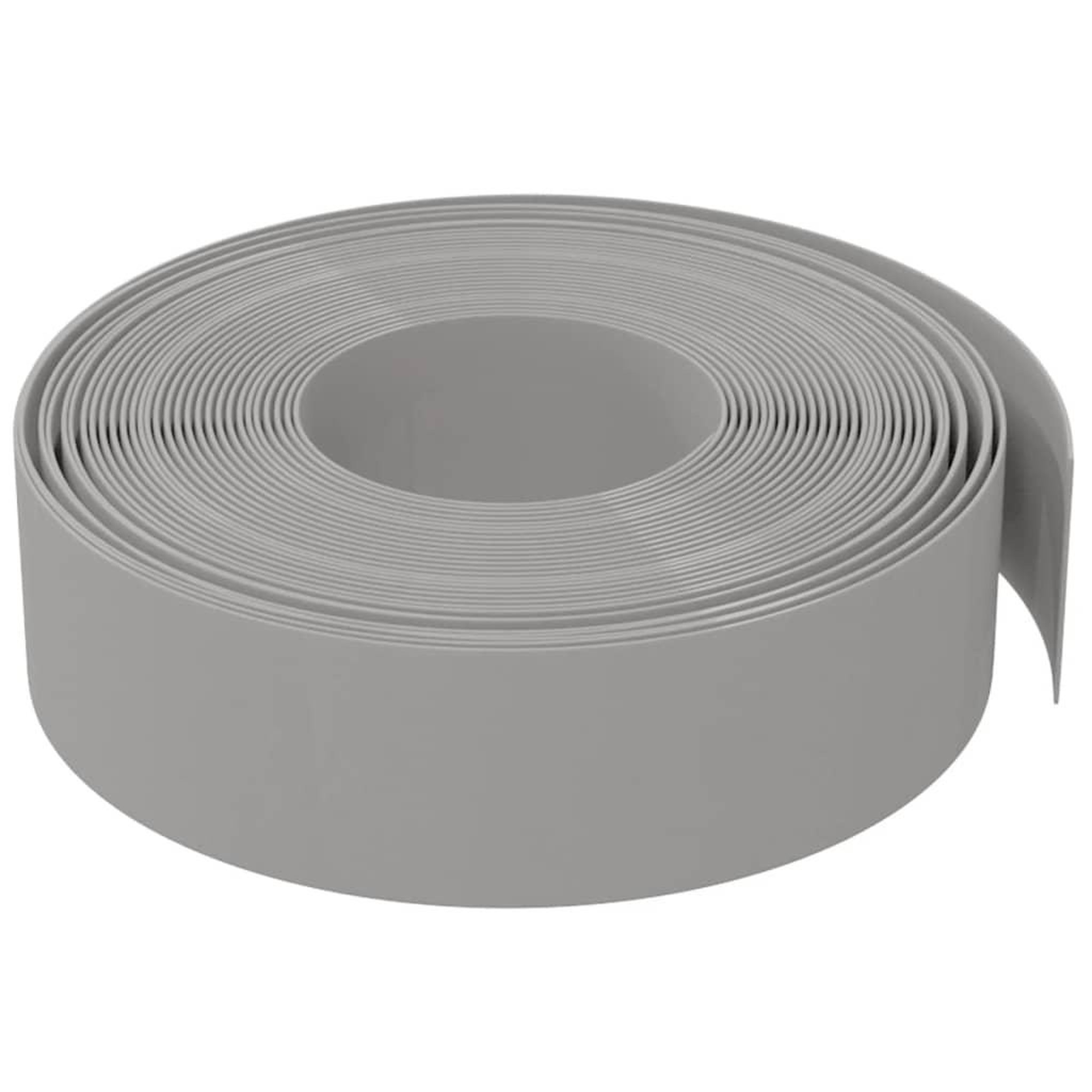 Voir la diapositive 5 : VIDAXL Bordures de jardin 2 pcs gris 10 m 15 cm polyethylene
