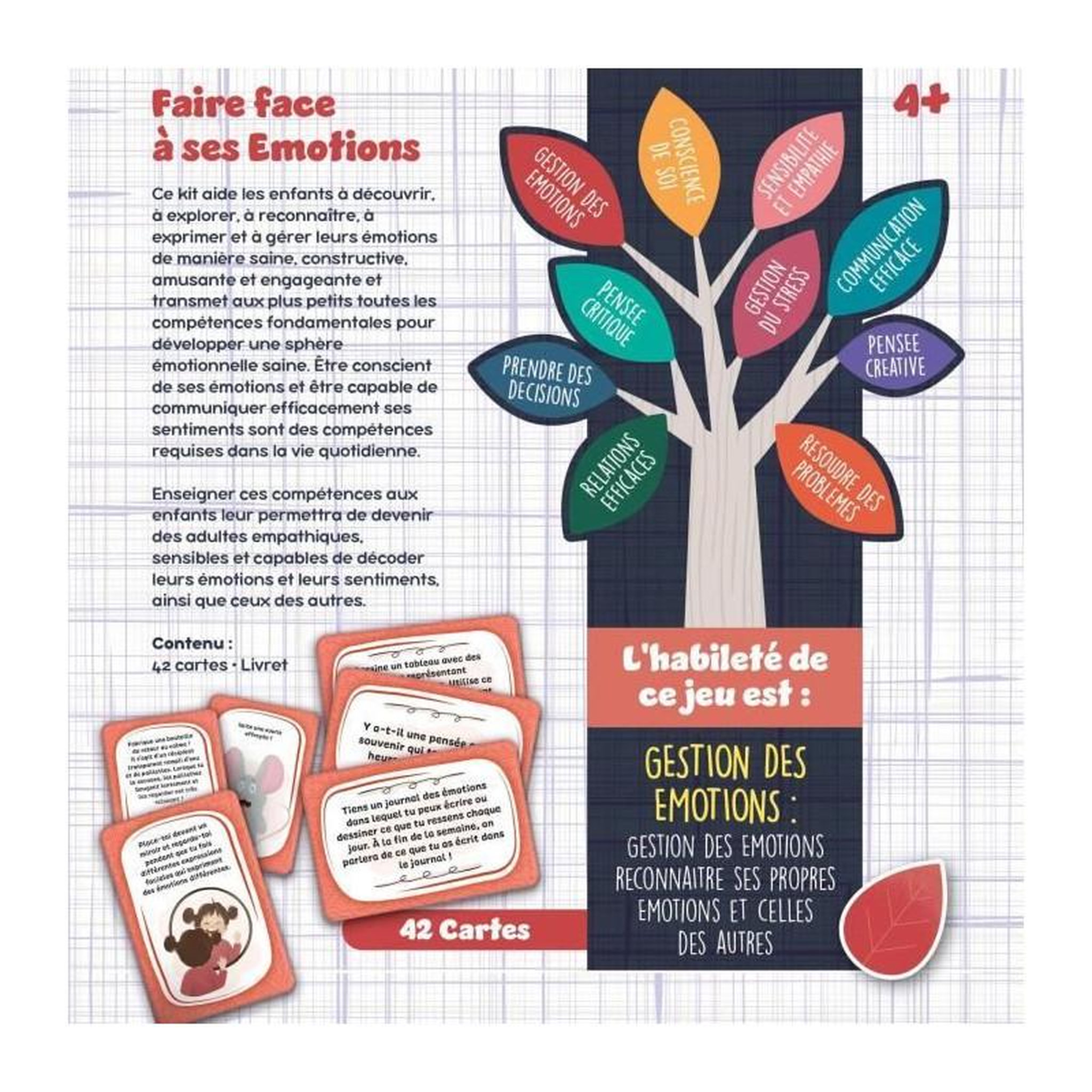 Voir la diapositive 4 : LISCIANI GIOCHI Jeu de cartes Lisciani-Giochi Gestion des émotions