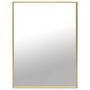 Voir la diapositive 1 : VIDAXL Miroir Dore 80x60 cm