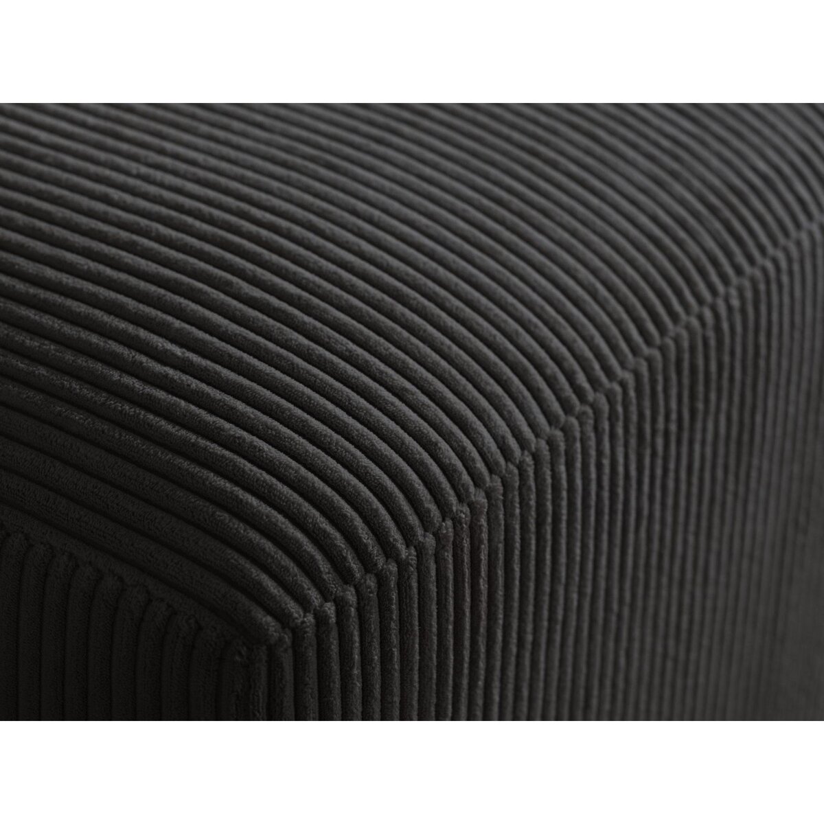 LISA DESIGN Livy - canapé d'angle convertible et coffre - réversible - en velours côtelé - 4 places