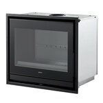 Supra Insert à bois NEO 76 en acier - étanche - 10kW