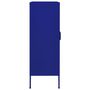 Voir la diapositive 5 : VIDAXL Armoire de rangement Bleu marine 80x35x101,5 cm Acier