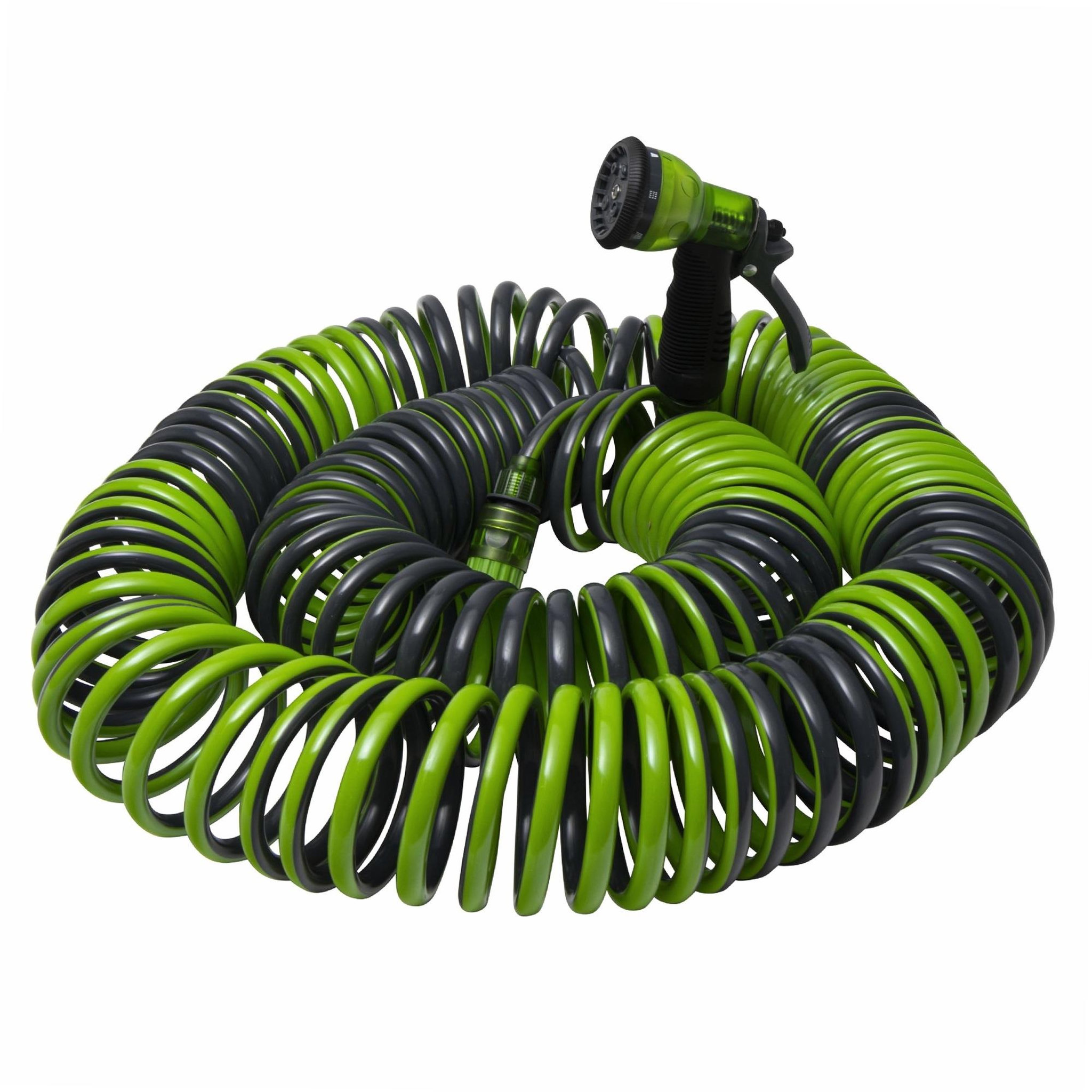 Voir la diapositive 3 : WERKAPRO Tuyau d'arrosage spirale 30m werka pro