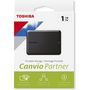 Voir la diapositive 2 : Toshiba Disque dur externe 1To Canvio Partner HDTB510EK3AB