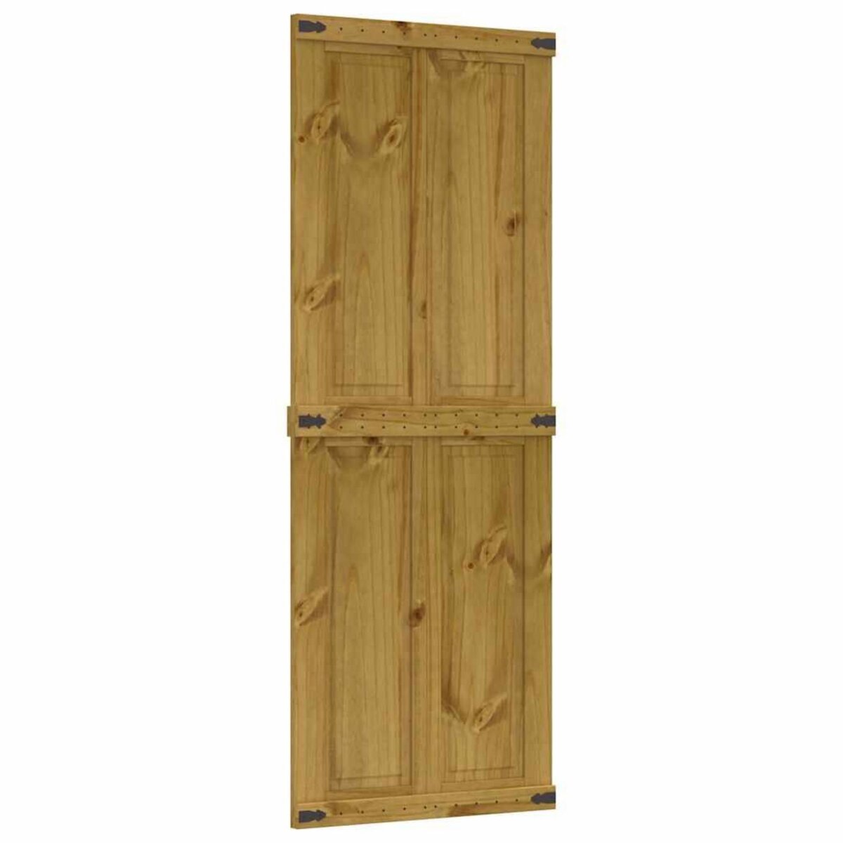 VIDAXL Porte de grange CORONA 70x210 cm bois massif de pin