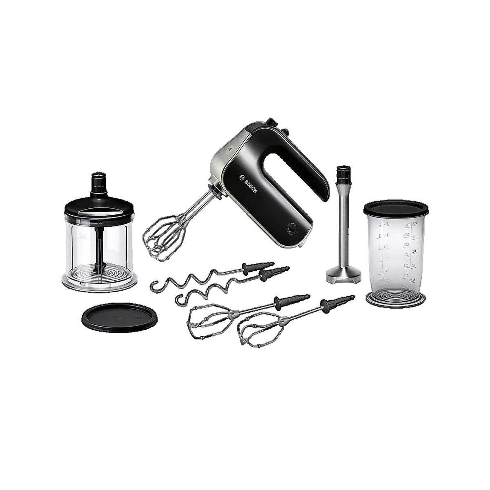 Voir la diapositive 2 : BOSCH Batteur Bosch MFQ4885DE 575 W noir et chrome