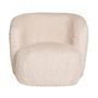 Voir la diapositive 3 : LISA DESIGN Maeto - fauteuil - en fausse fourrure