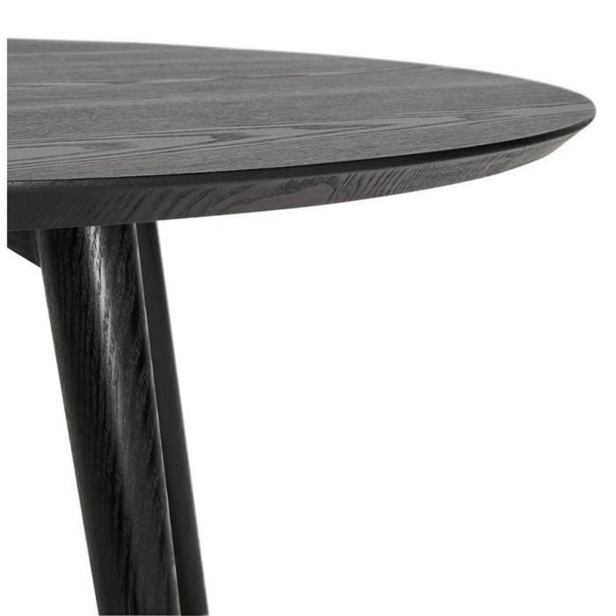 Paris Prix Table de Repas  Lund  120cm Noir
