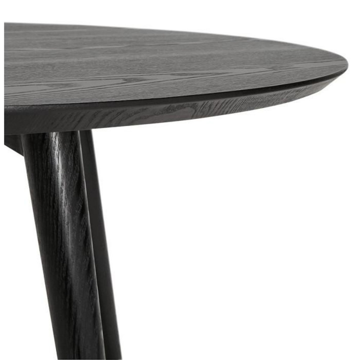 Paris Prix Table de Repas  Lund  120cm Noir