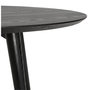 Voir la diapositive 4 : Paris Prix Table de Repas  Lund  120cm Noir