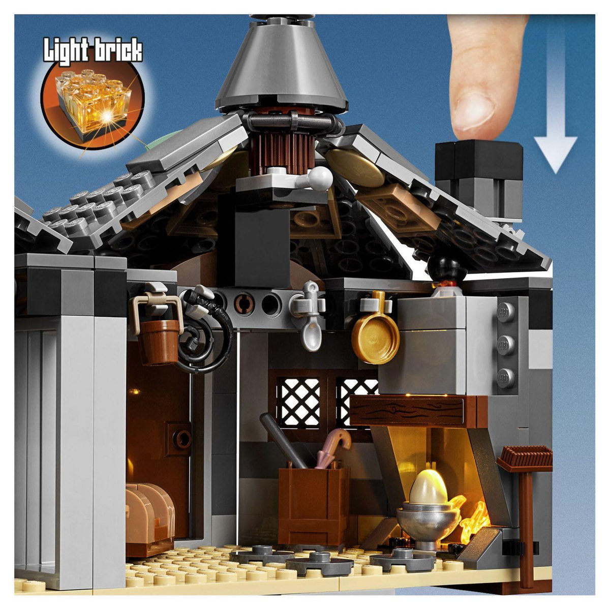 LEGO Harry Potter 75947 La cabane de Hagrid : le sauvetage de Buck