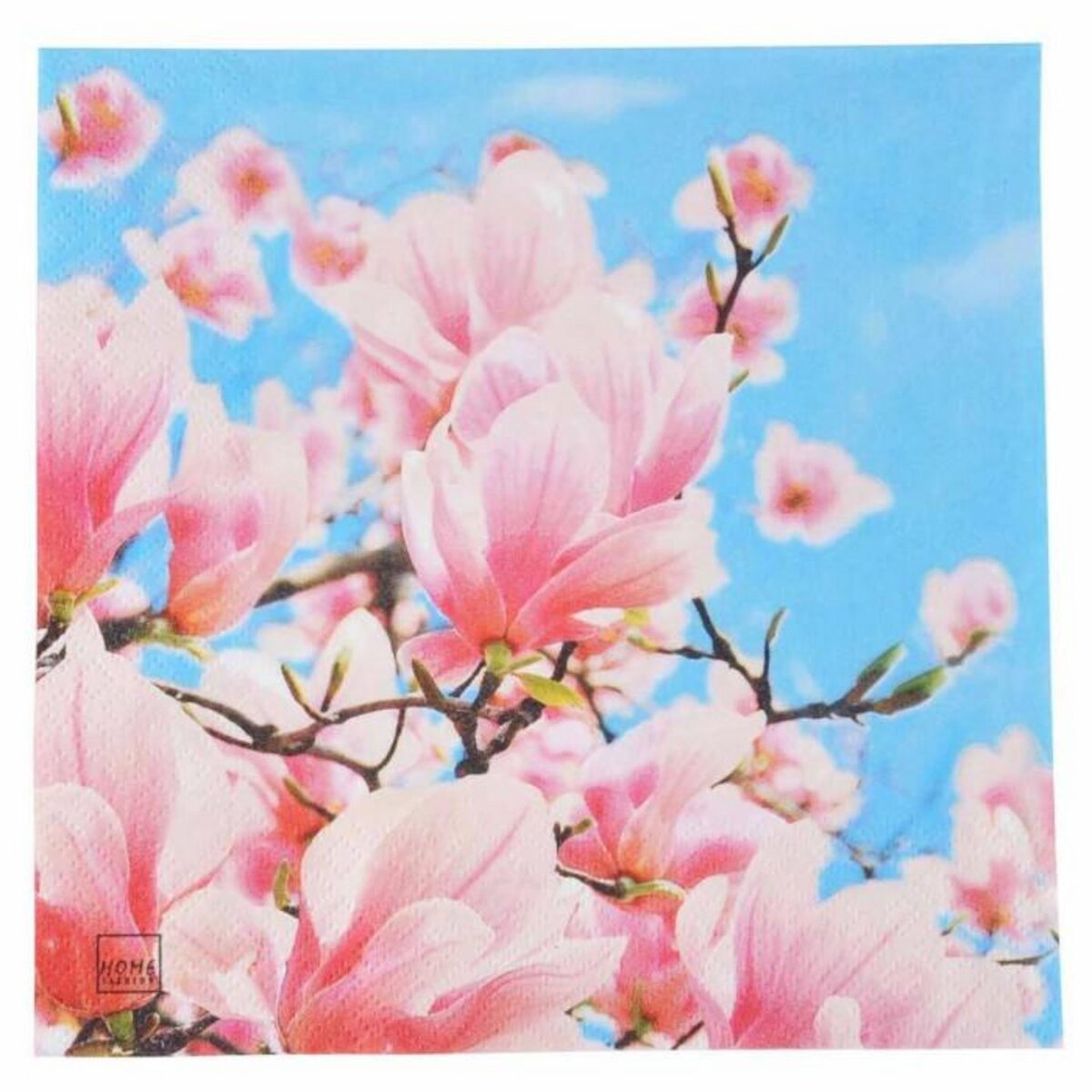 Paris Prix Lot de 20 Serviettes en Papier  Magnolias  33x33cm Rose