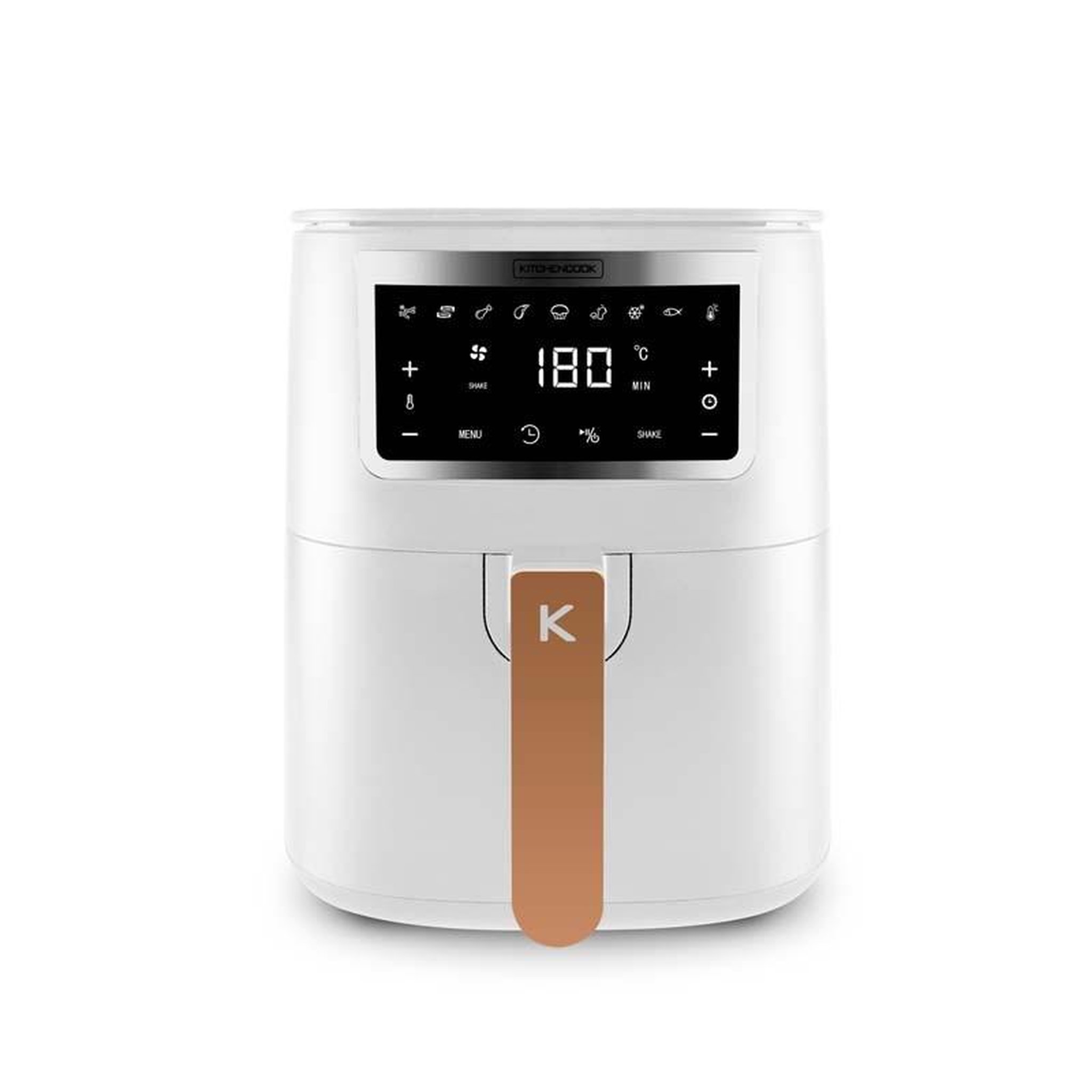 KITCHENCOOK Kitchencook - Airmed4 - Blanc - Friteuse Sans Huile - 4 L - 1400 W