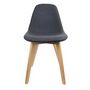 Voir la diapositive 3 : Paris Prix Lot de 2 Chaises Scandinaves  Pilta  87cm Noir