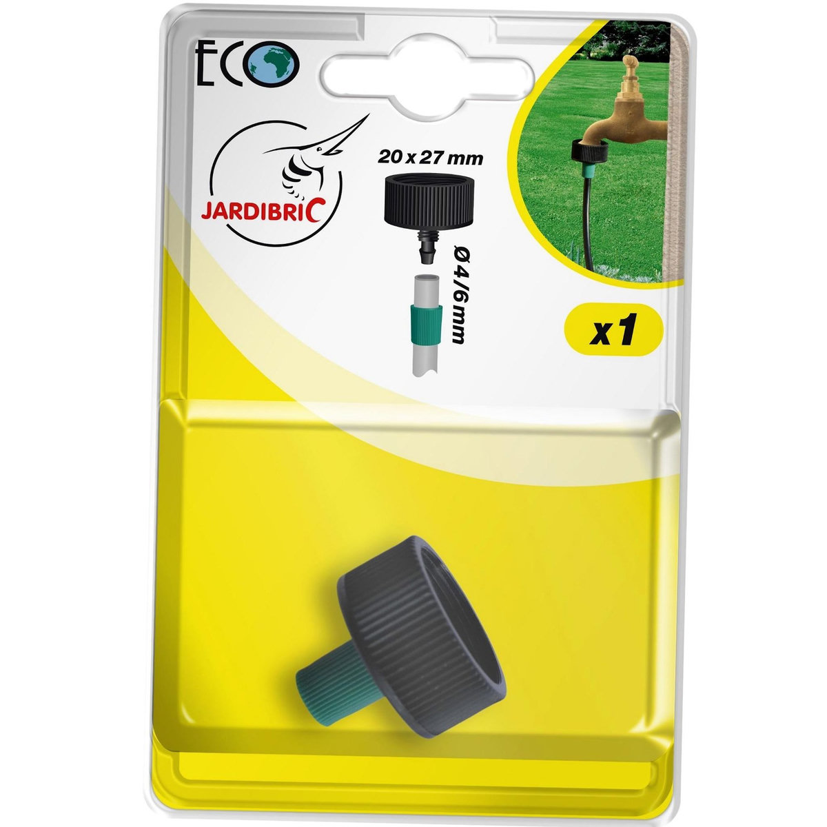 Jardibric Nez de robinet Extra 3/4  pour ø6 mm