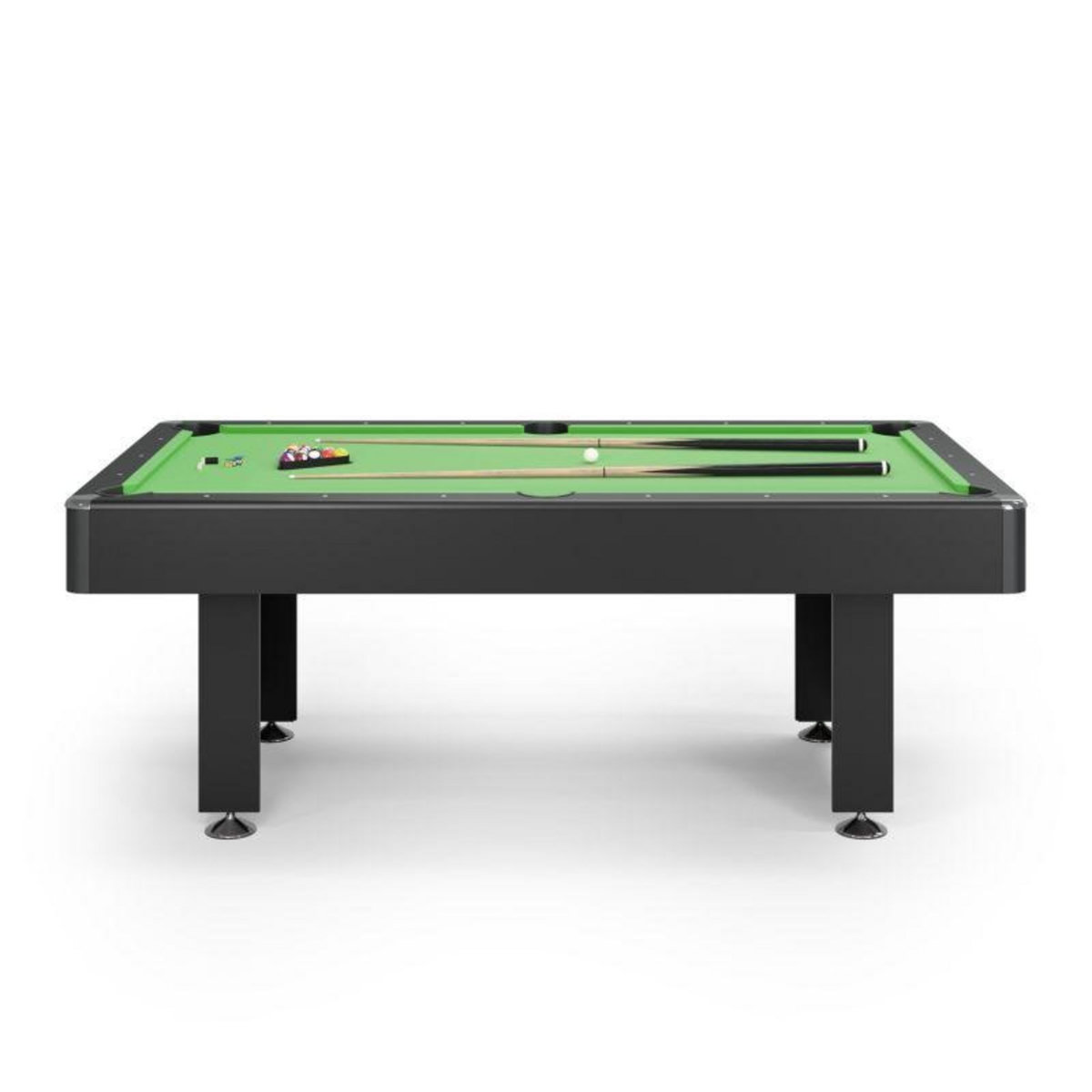 SOKKER Billard américain ARMSTRONG 212 x 118 x 86 cm - Retour de boules automatique et Accessoires inclus