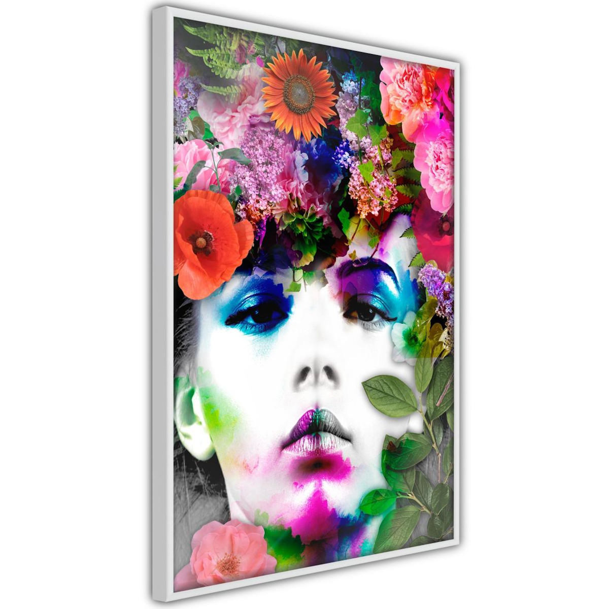 Paris Prix Affiche Murale Encadrée  Flower Coronet