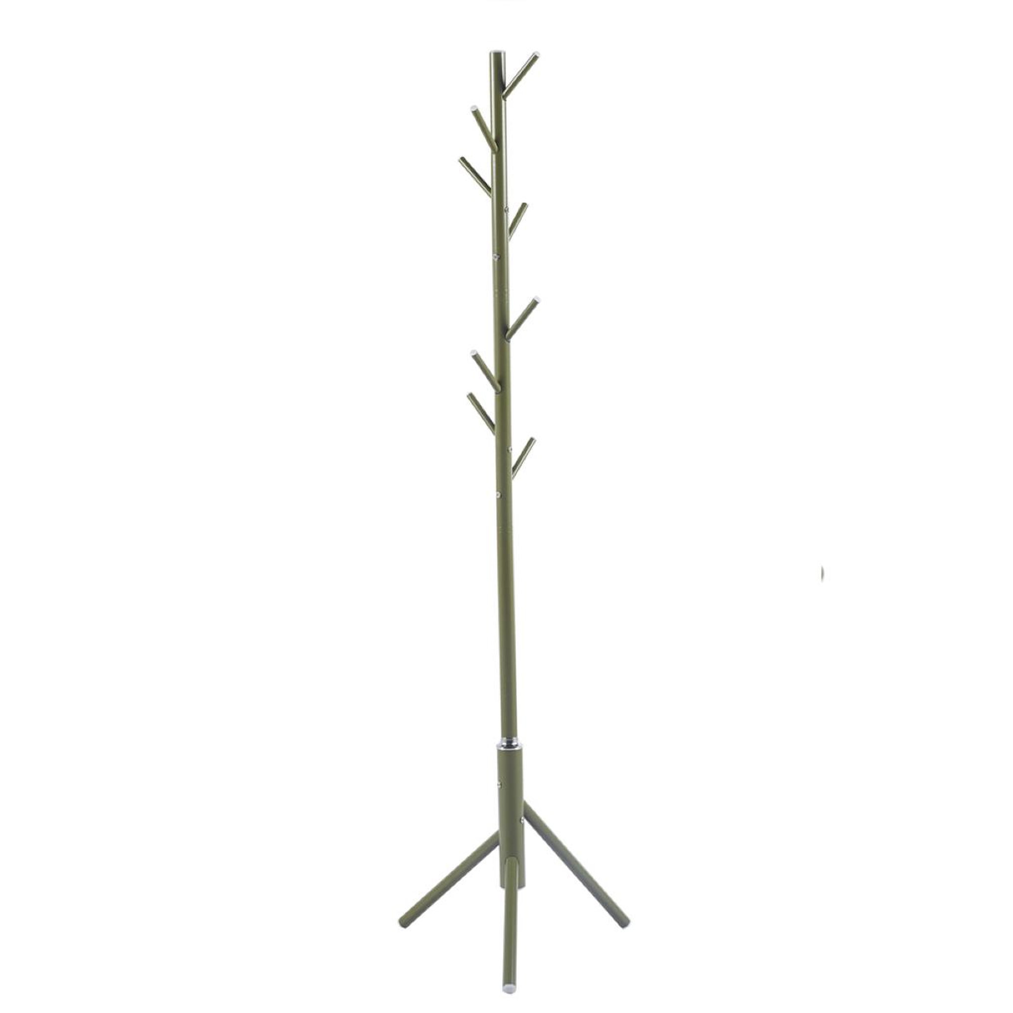 JLC KREATION Porte manteaux design vert en métal cactus