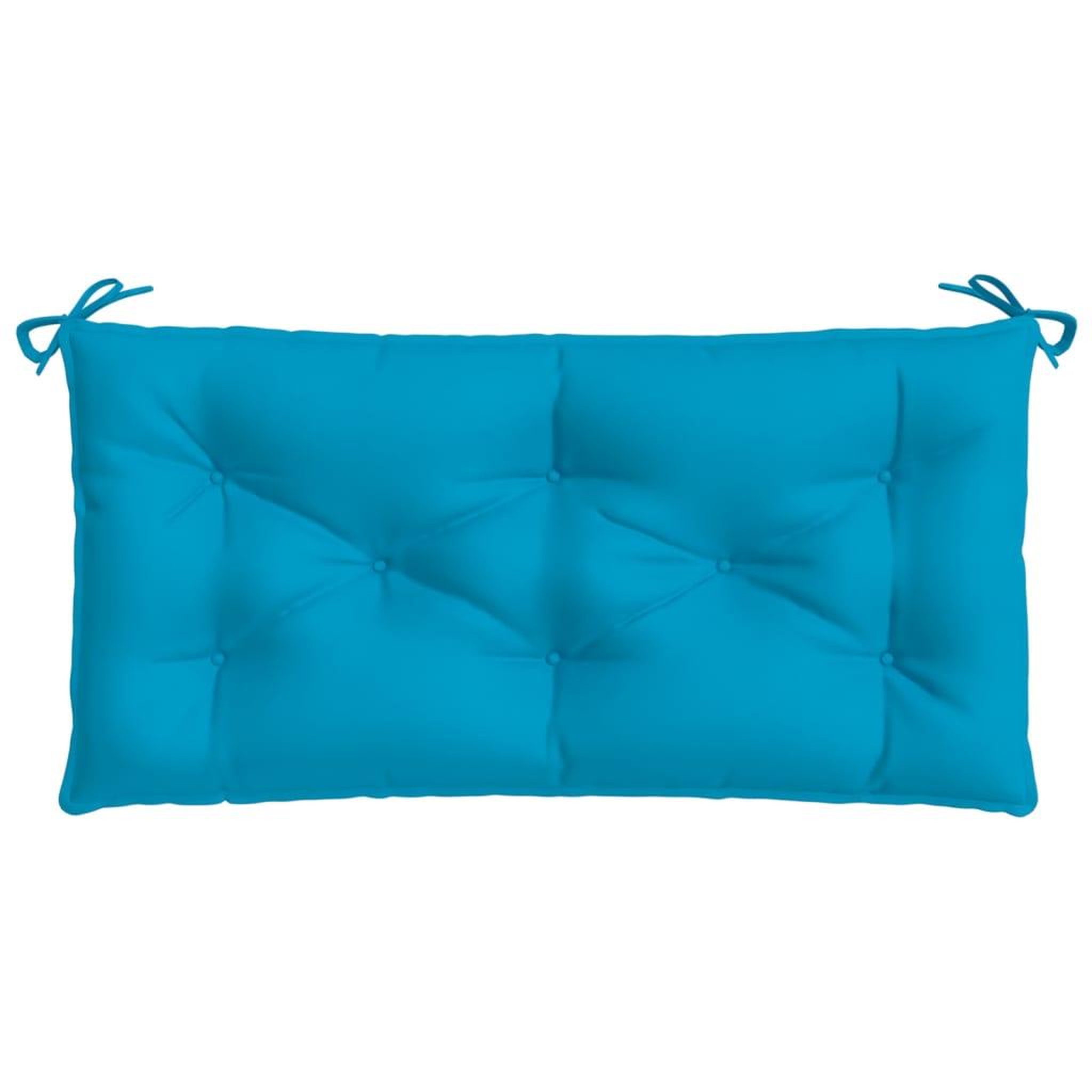 Voir la diapositive 5 : VIDAXL Coussins de banc de jardin lot de 2 bleu clair tissu Oxford