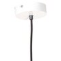 Voir la diapositive 5 : VIDAXL Lampe suspendue 25 W Blanc Rond 28,5 cm E27