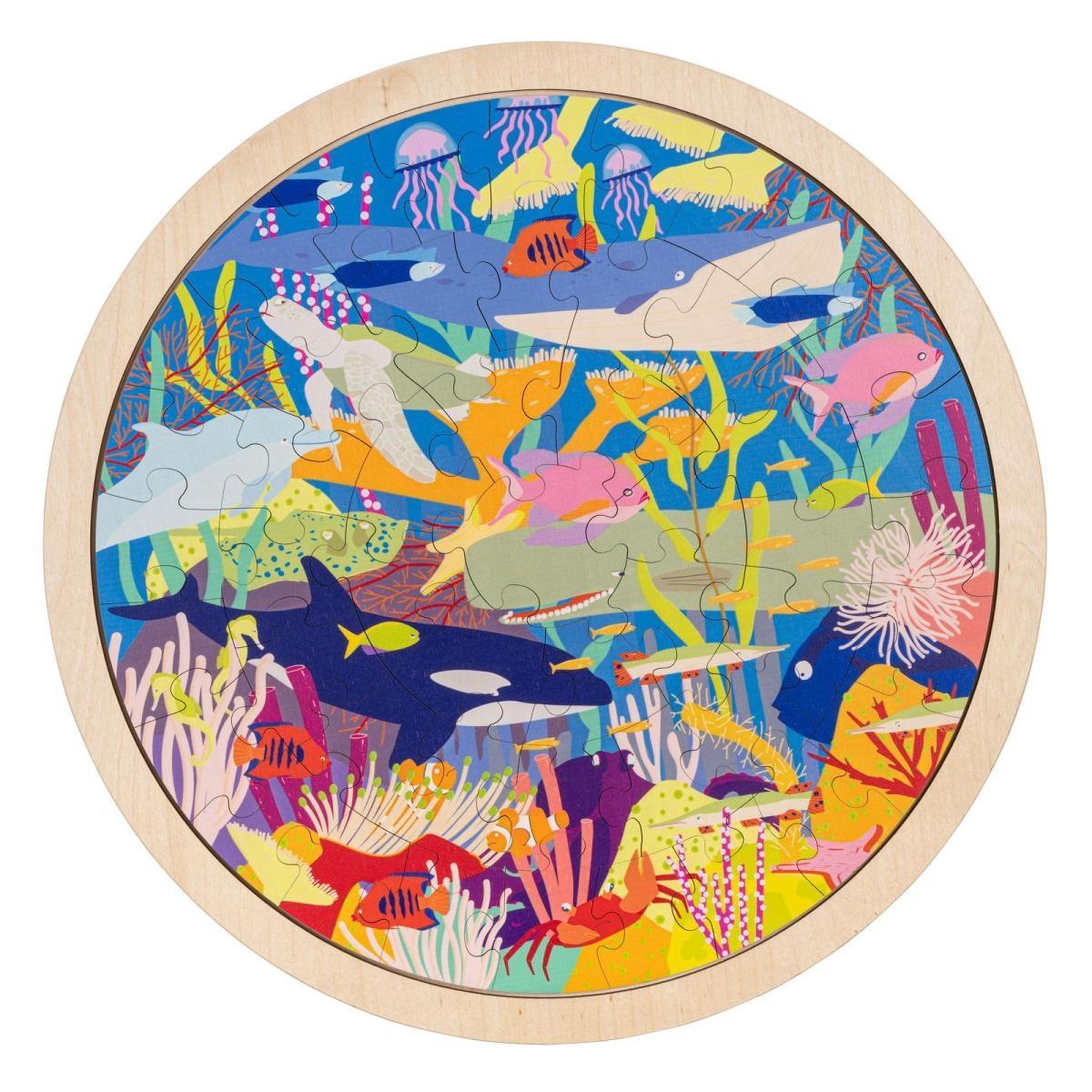 EDUCO Habitats - mer — 49 pièces de puzzle