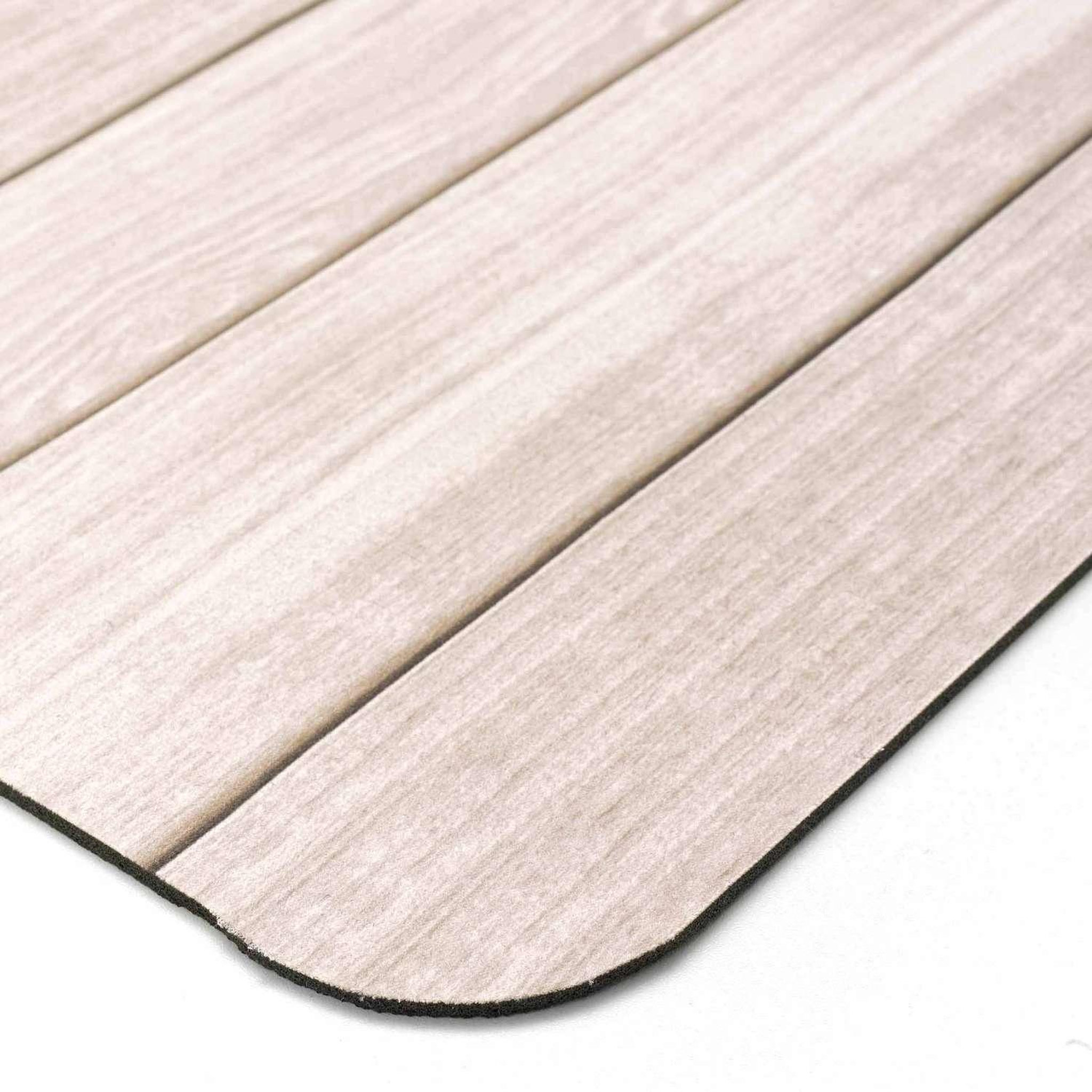 Voir la diapositive 4 : Douceur d'Intérieur Tapis de bain ultra absorbant effet bois - 50 x 120 cm
