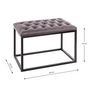 Voir la diapositive 6 : Paris Prix Tabouret Design  Olmida  60cm Rose & Noir