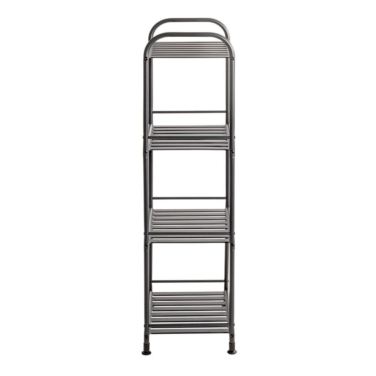 Paris Prix Étagère Design 4 Niveaux  Bonnie  108cm Anthracite
