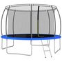 Voir la diapositive 1 : VIDAXL Ensemble de trampoline rond 366x80 cm 150 kg